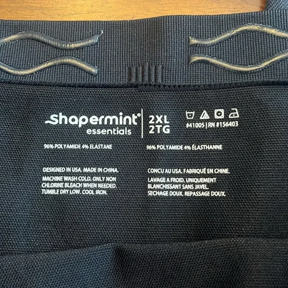 Shapermint Essentials Black Leggings, Sz 2XL, Like New Condition, Whimsygoth - Picture 3 of 8